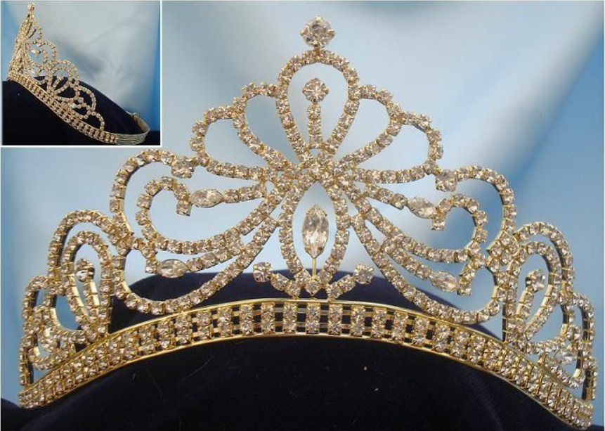 Patrice Marie Crystal Bridal Tiara