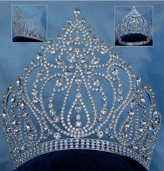 Norell Rhinestone Pageant Tiara