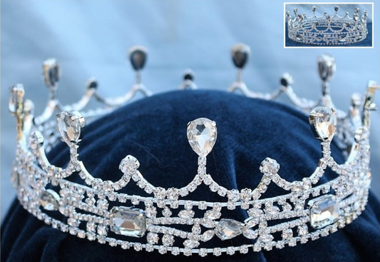 Universal  Prom King Crown - Silver