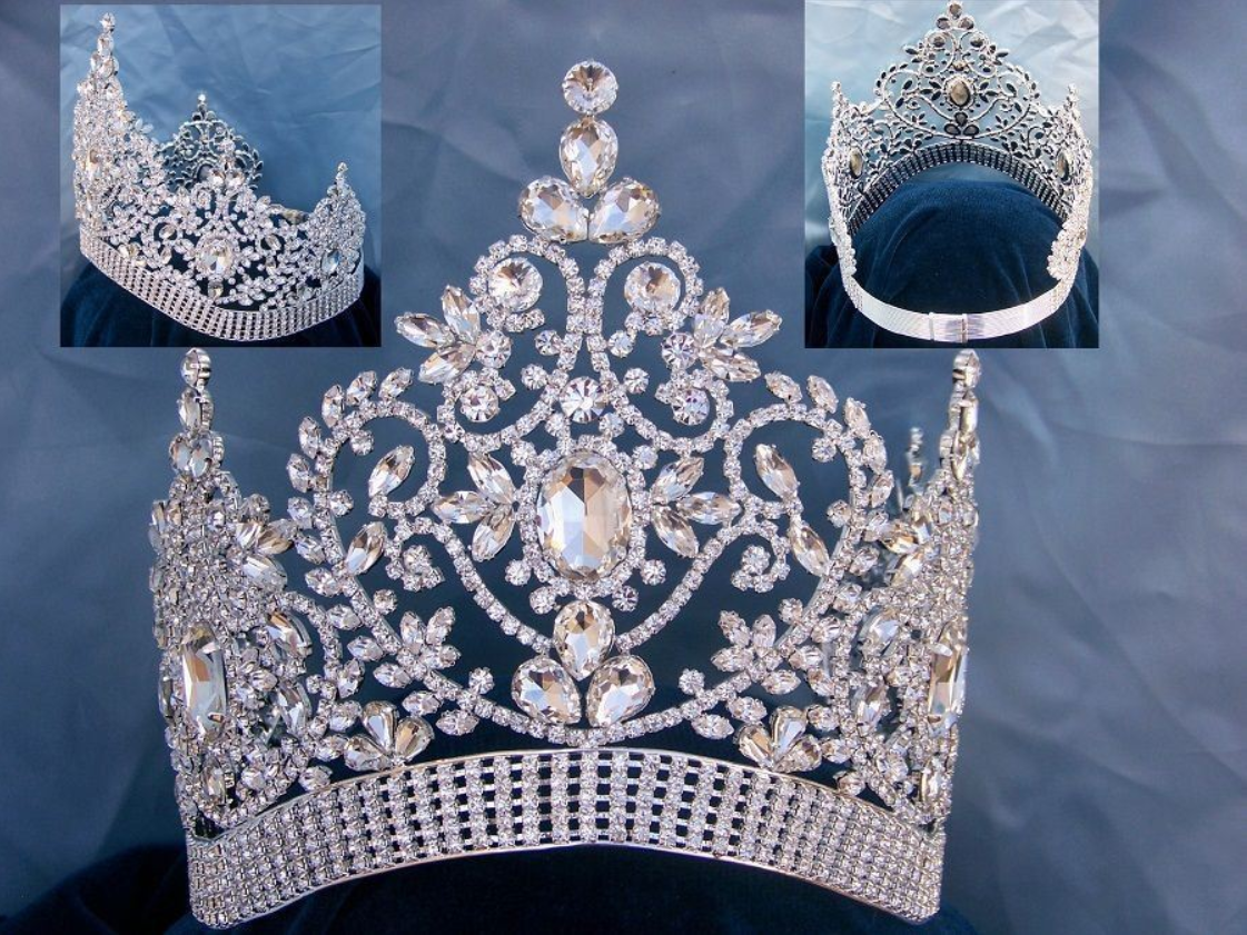 Alexandra Rhinestone Beauty Pageant Tiara