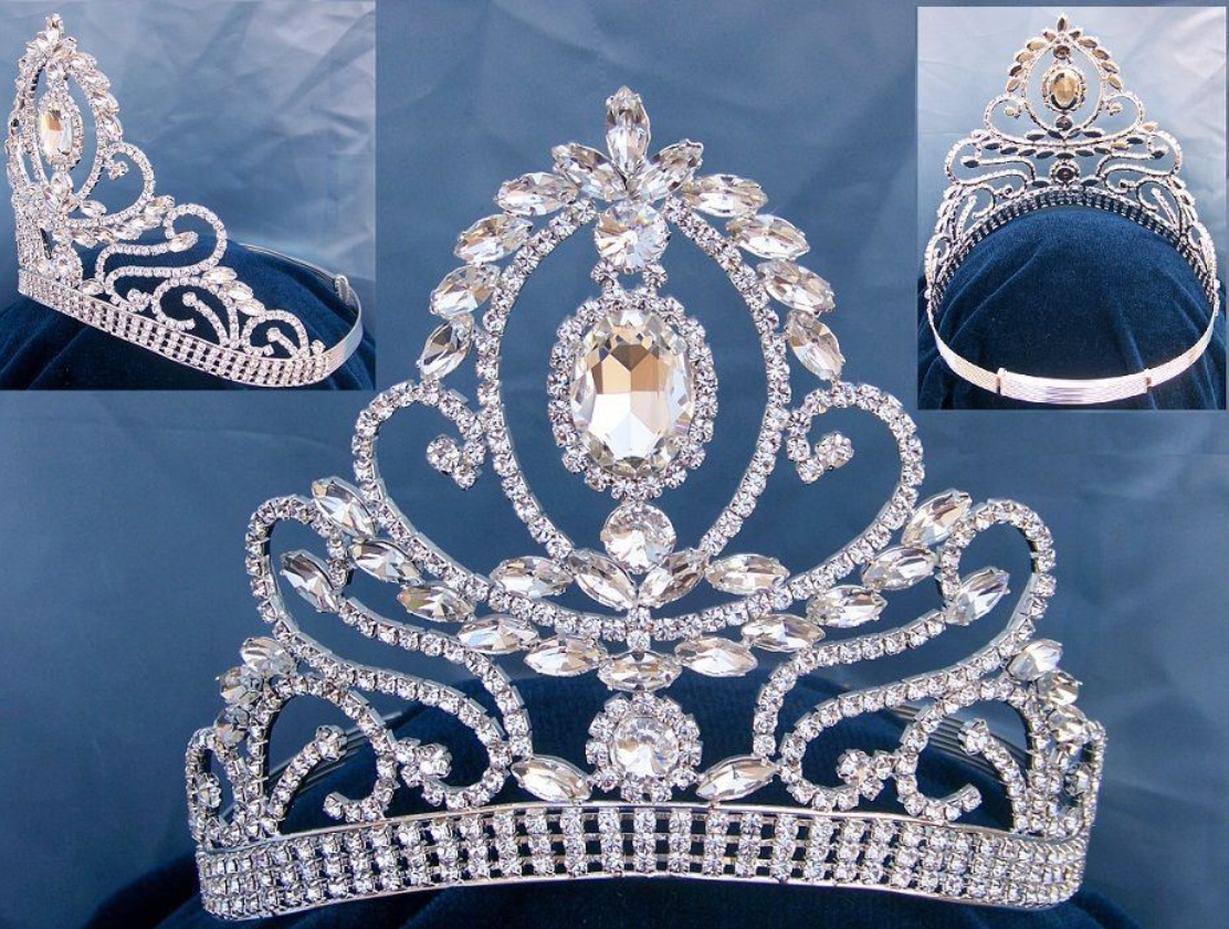 Miss Teen Beauty Pageant Rhinestone Tiara