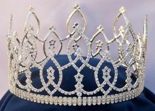 Regal Queen Rhinestone Crown