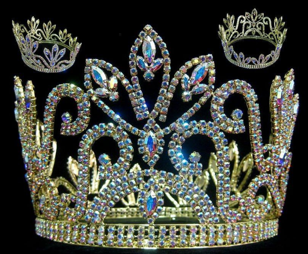 Regency Beauty Pageant Crown - Gold