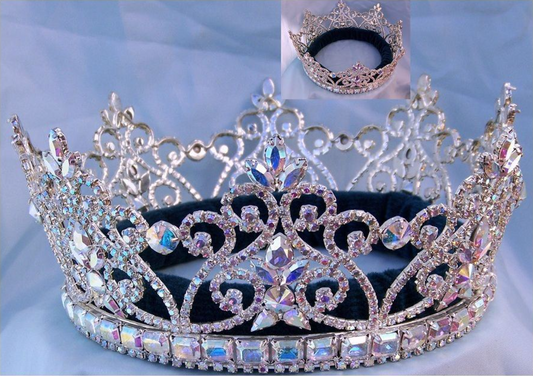 Empress Catherine Imperial Crown - Silver Tone