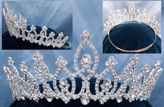 Scandinavian Princess  Bridal Crystal Tiara
