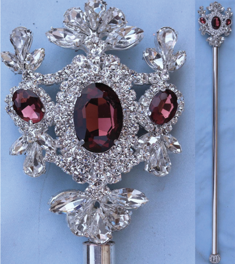 Royal Melbourne Crystal Amethyst Scepter