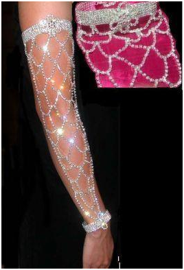 Sevilla Rhinestone Arm Bracelet