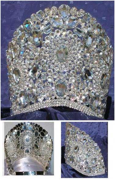 Ionosphere Pageant Rhinestone Crown