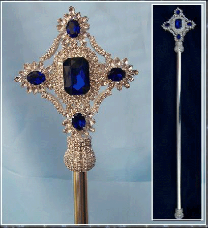 Royal Stockholm Scepter - Silver Tone